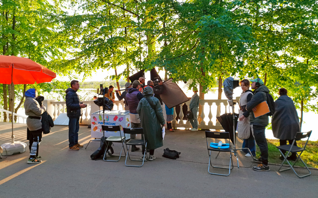 Съемка в Дубне сериала _Настенька